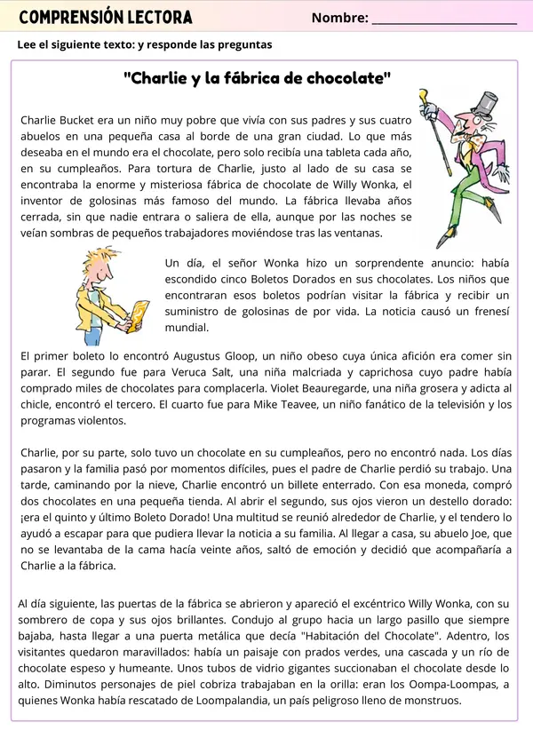 Vocabulario Lenguaje y Comunicación