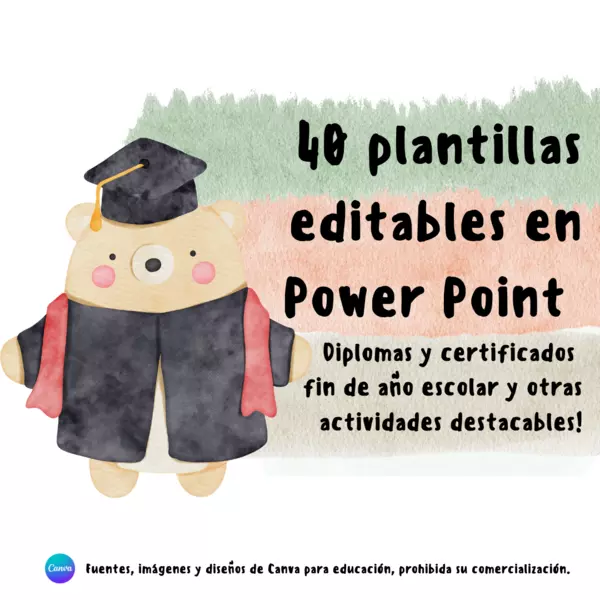 40 Plantillas diplomas y certificados en Power Point