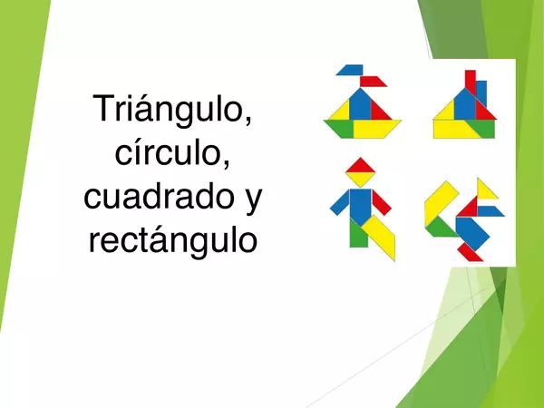 presentacion base teorica , triangulo, circulo , cuadrado y rectangulo, segundo basico