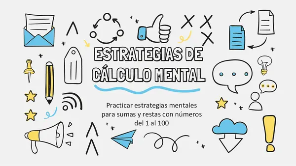  estrategias mentales para sumas y restas 
