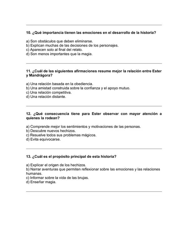 Prueba del libro "Ester y Mandrágora 2: De amor y de magia” (Sophie Dieuaide)