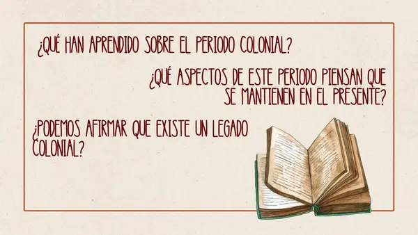El legado colonial