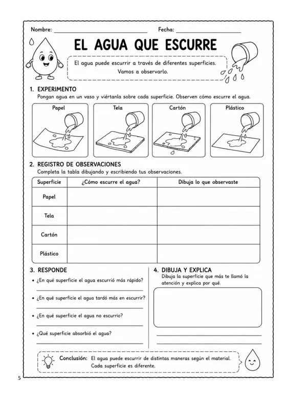 El agua 