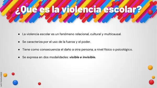 Violencia escolar