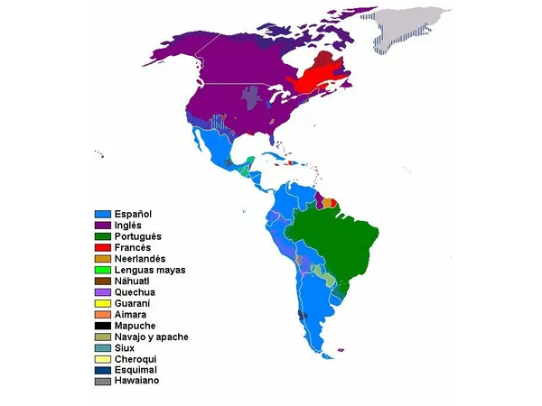 "Idiomas de América del Sur"