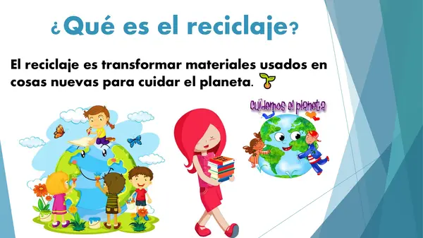 ¿Qué es el reciclaje? PTT practica. 