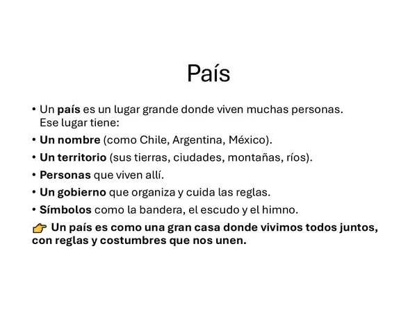 Vocabulario Geográfico