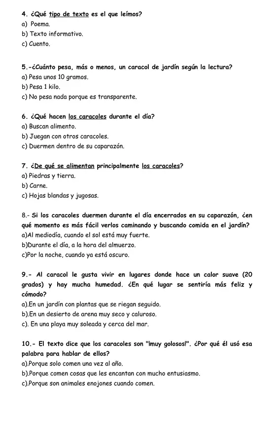 Prueba 1ero básico lenguaje