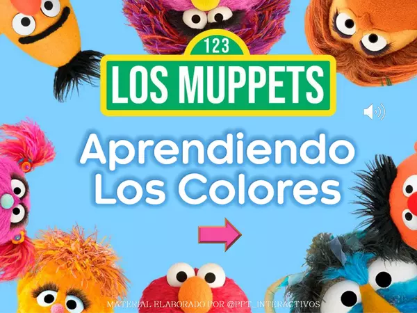 PPT: "APRENDIENDO LOS COLORES CON LOS MUPPETS"