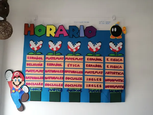 horario de clase