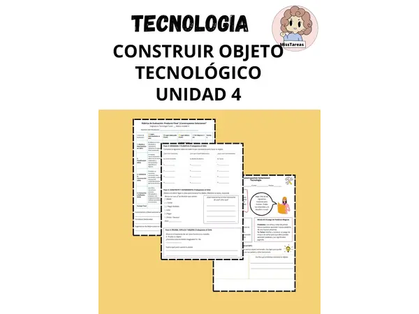 Tecnología, Soluciones tecnológicas, Unidad 4