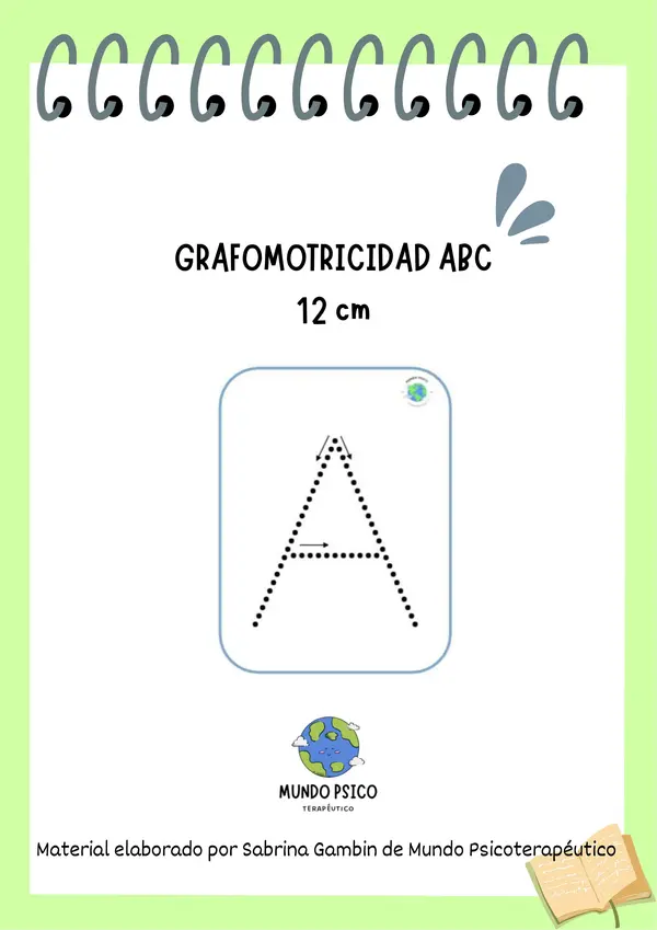 Tarjetones de grafomotricidad 
