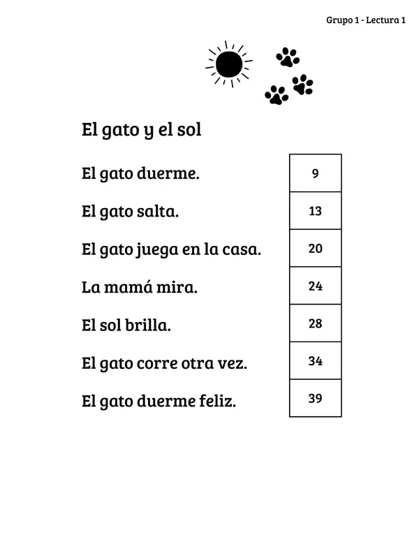Pack de 6 textos de lectura diferenciada para 2° básico