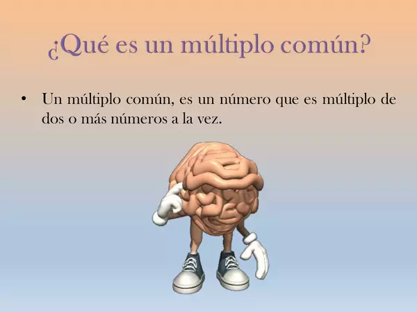 PRESENTACION SEXTO BASICO "MINIMO COMUN MULTIPLO" UNIDAD 1