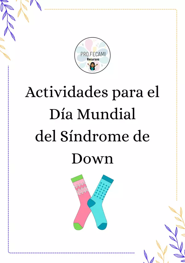 Actividades para el Día Mundial del Síndrome de Down
