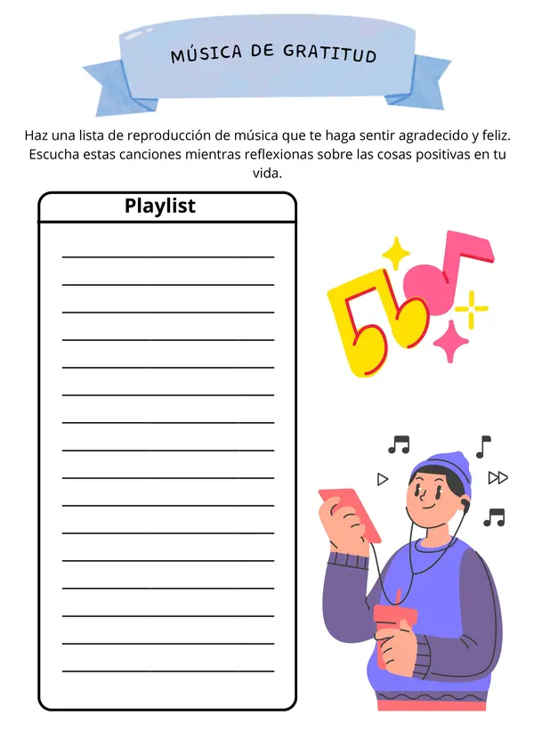 Cuadernillo de la gratitud