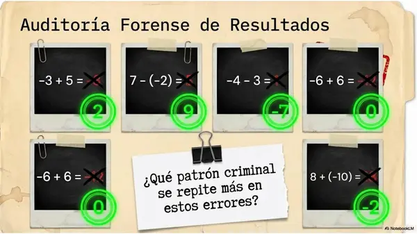 Búsqueda del Tesoro de Números Enteros | PPT Matemática 7° Básico OA1