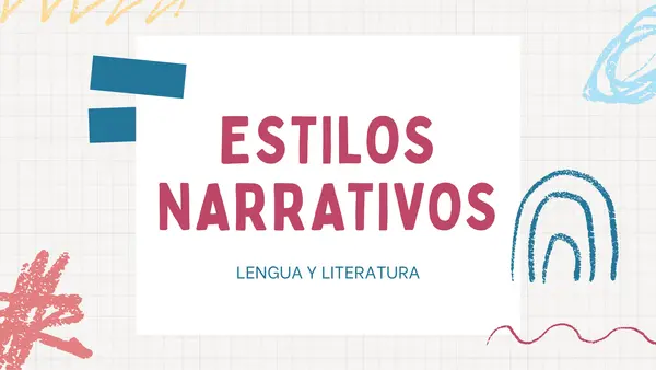 Estilos narrativos