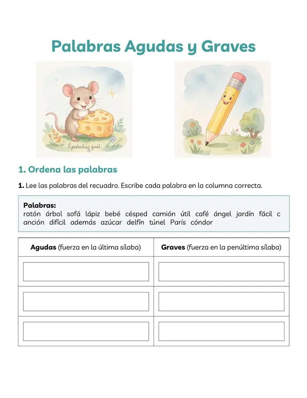 AGUDAS Y GRAVES 