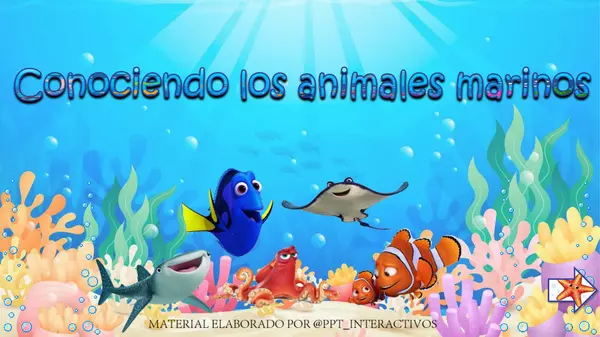 PPT: "ANIMALES MARINOS PARA NIÑOS"