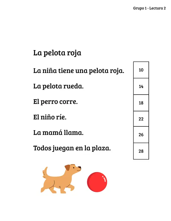 Pack de 6 textos de lectura diferenciada para 2° básico