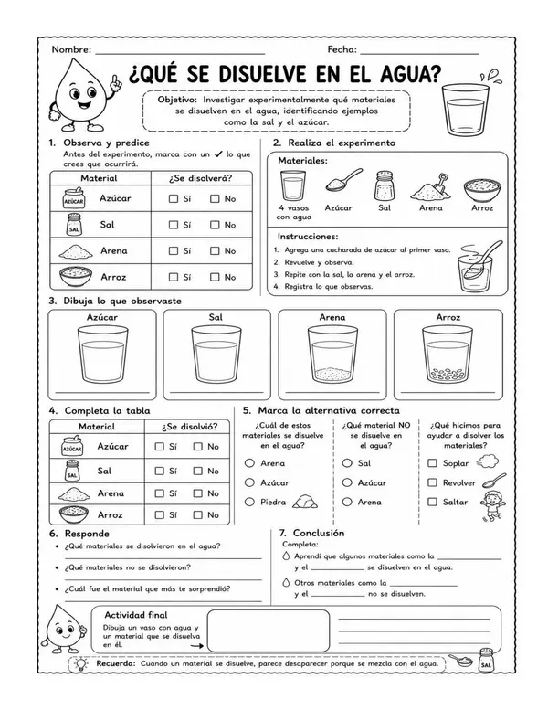 El agua 