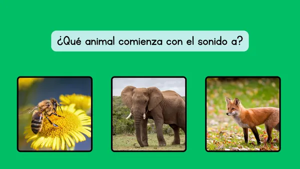 Aprende la letra A