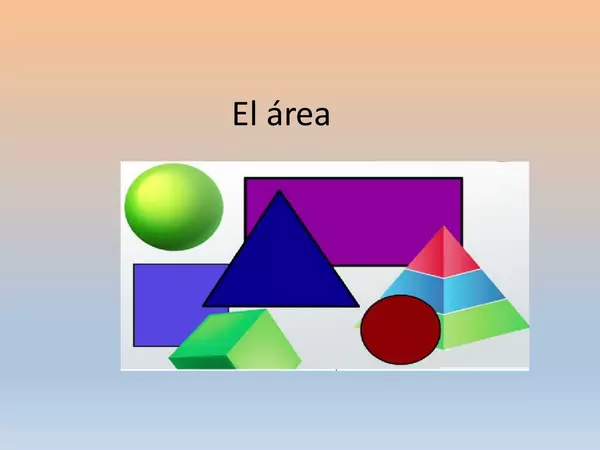 PRESENTACION SEXTO BASICO ,"Areas en figuras 2D y 3D", UNIDAD 3