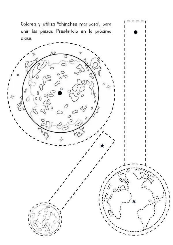 RECORTABLE DE LOS MOVIMIENTOS DE LA TIERRA