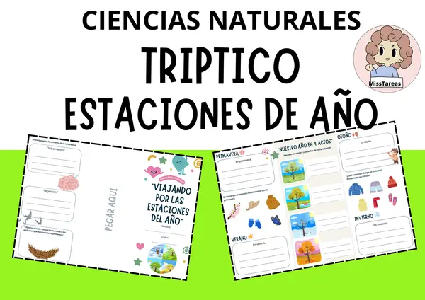  Tríptico: Estaciones del Año - Investigación y Registro