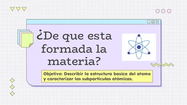 ¿CÓMO ESTÁ FORMADO EL ÁTOMO?
