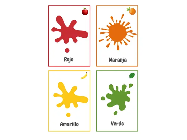 Los colores Flashcards