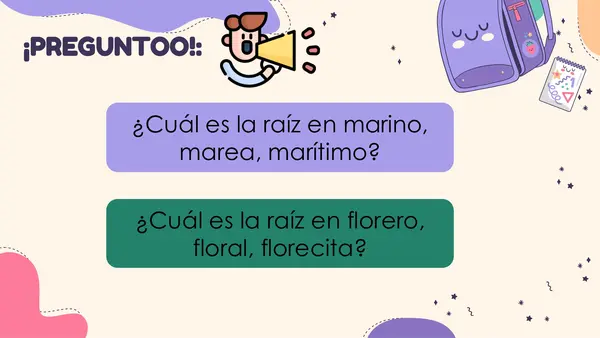 Prefijos y sufijos - Constructores de palabras
