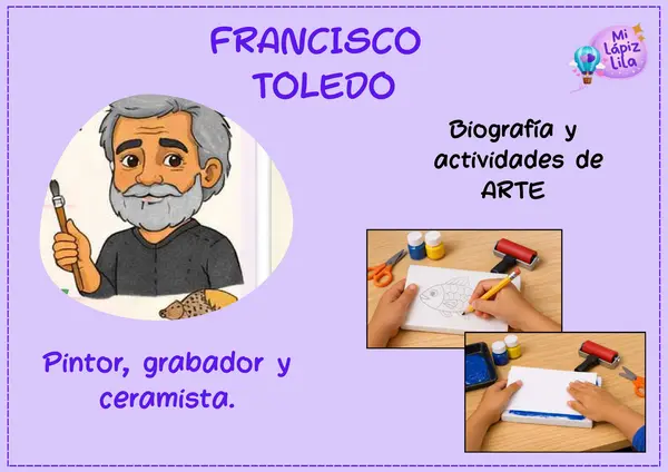 FRANCISCO TOLEDO PINTOR- GRABADOR- CERAMISTA Y ACTIVISTA MEXICANO