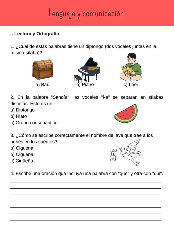 Ensayo 2°Básico 2026 EXAMEN LIBRE