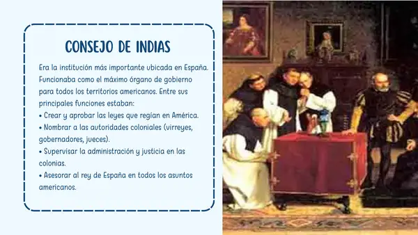 5° Organización en la época colonial (EDITABLE)