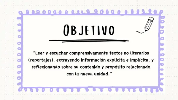 Unidad 4: Naturaleza – Presentación de Clases y Actividades
