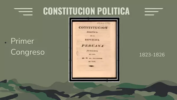 Época de la La republica  Peruana