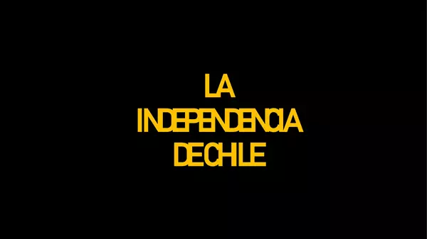 Ruleta sobre la Independencia de Chile