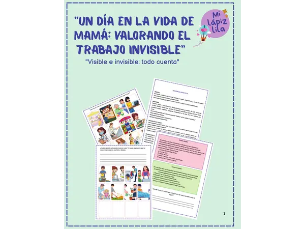  Un día en la vida de mamá valorando el trabajo invisible.