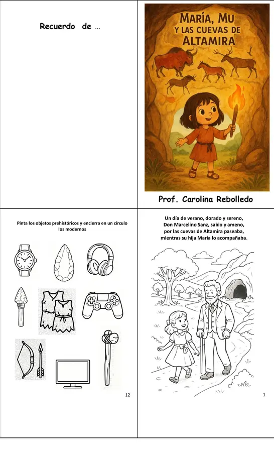 Maria Mu y la Cueva de Altamira 
