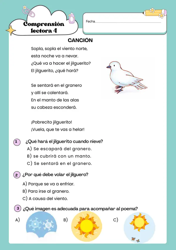Lecturas tipo simce 2°
