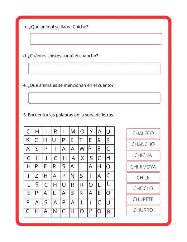 2° básico - Cuadernillo: "Lectoescritura"