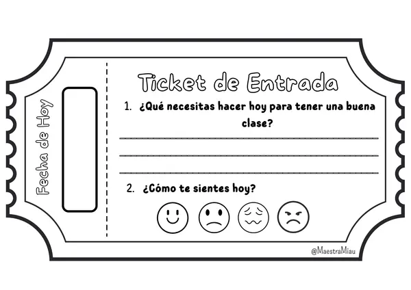 "Ticket de Entrada"