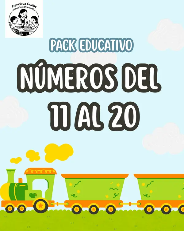 PACK Educativo números del 11 al 20