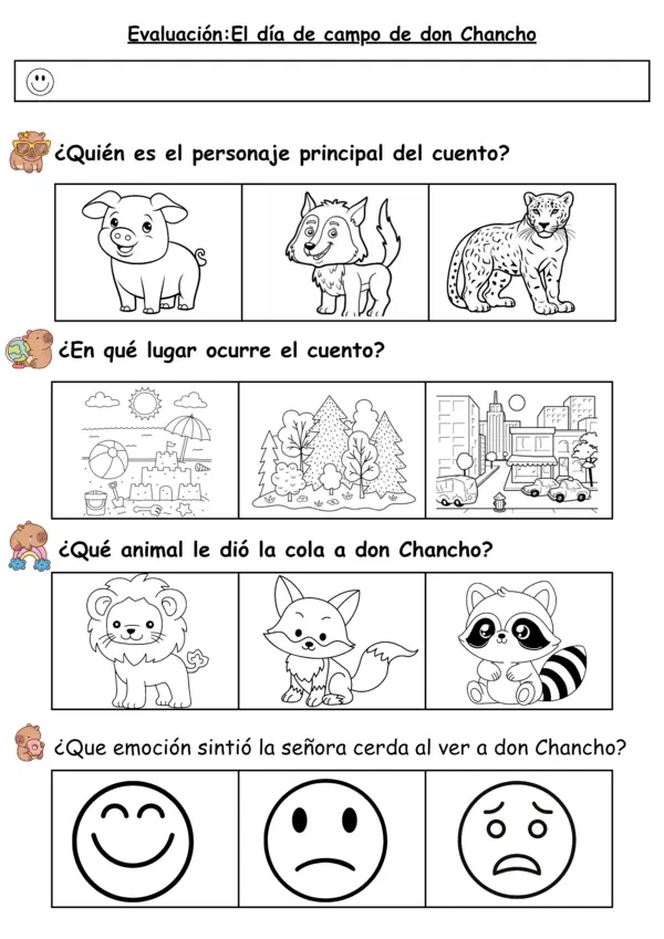 Evaluación Día de Campo de Don Chancho 