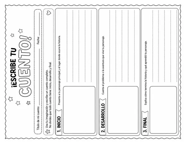 ✏️ Escribe tu cuento + Coevaluación