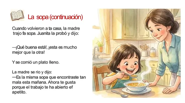 Lección 12 "La sopa" PARTE 3 Método Matte