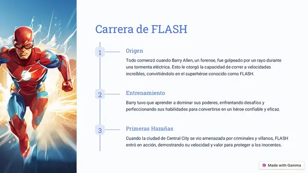 Texto de comprensión lectora con FLASH