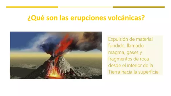 Erupciones Volcánicas - Riesgos Naturales de Chile 